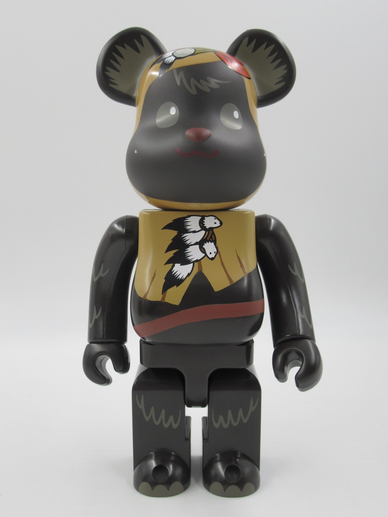 BEARBRICK Star Wars Paploo Ewok 400% Figure - Medicom Toy (2007) Be@rbrick Art Toy